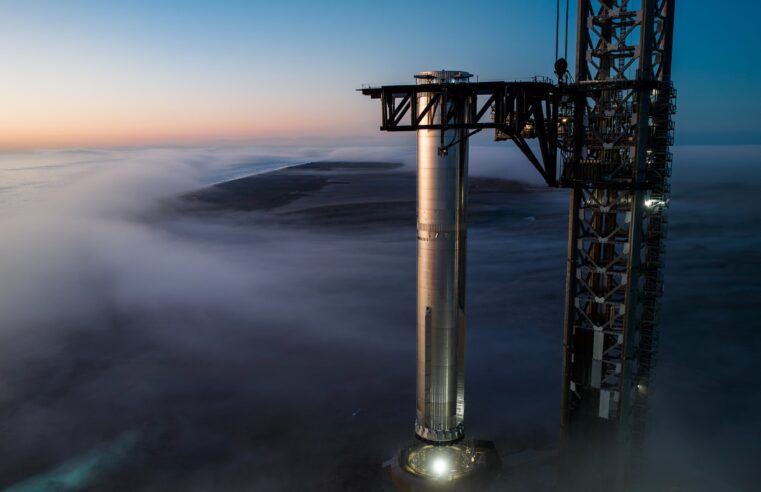 SpaceX se prepara para o oitavo teste do Starship com atualizações técnicas e novos experimentos