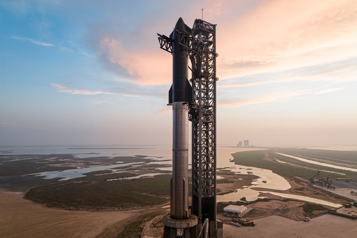 SpaceX aborta teste da Starship durante a contagem regressiva para o lançamento
