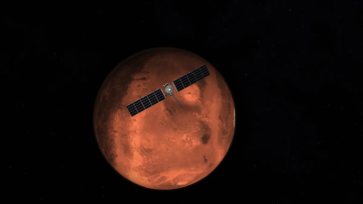 Europa Clipper faz manobra em Marte para alcançar lua gelada de Júpiter