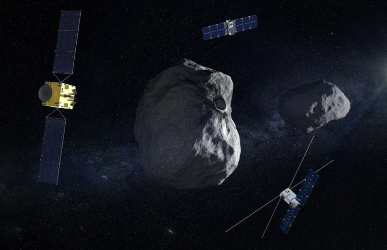 Hera realiza sobrevoo em Marte para ajustar trajetória rumo a asteroide Didymos