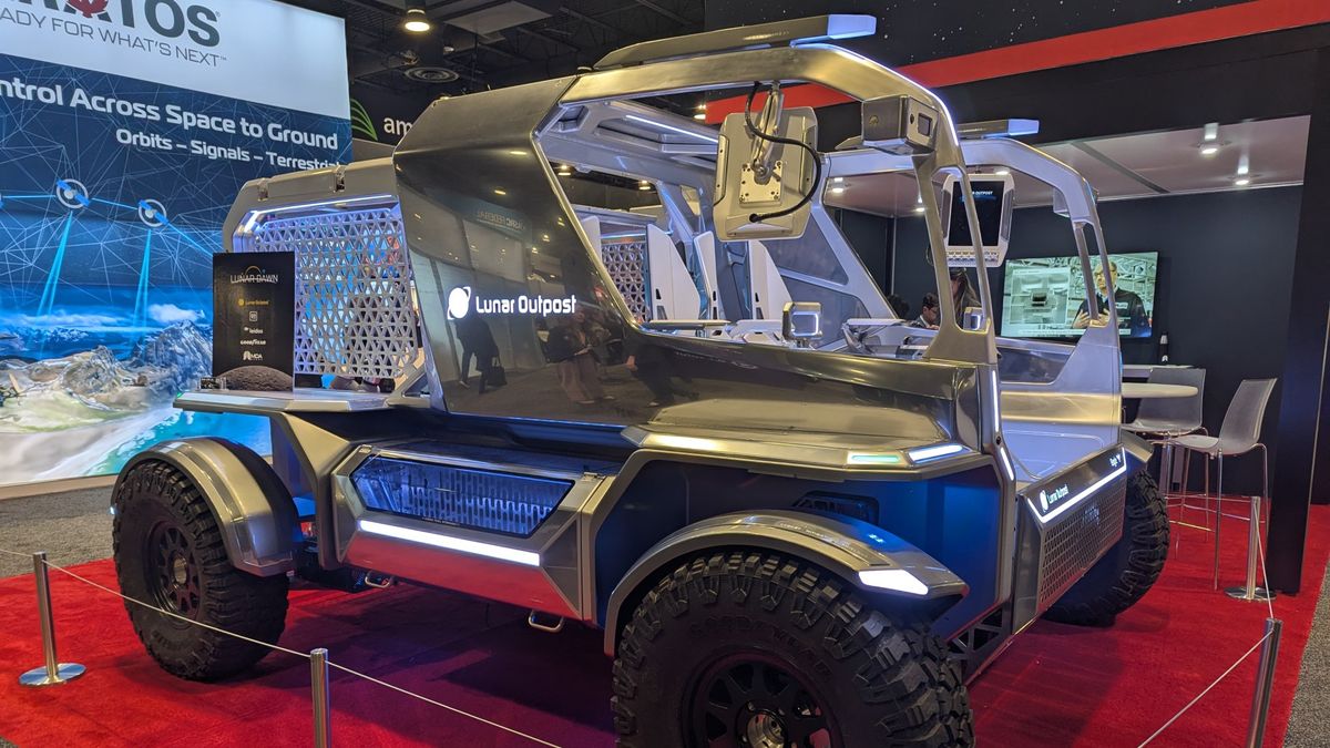 Lunar Outpost apresenta novo rover lunar com design futurista