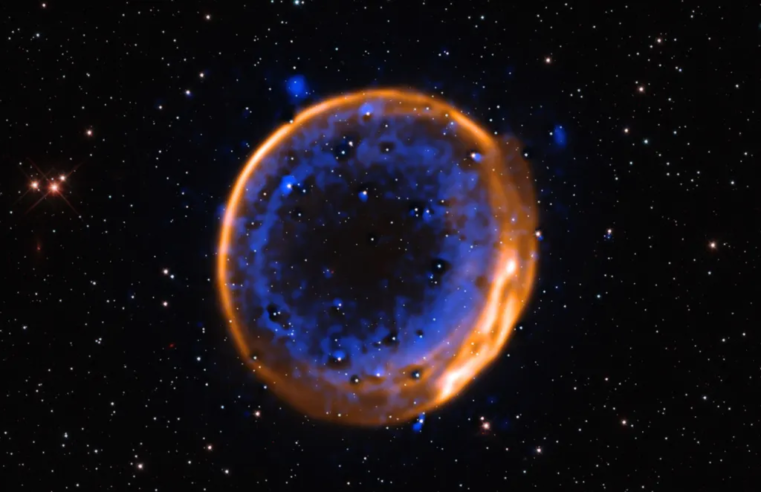 Astrônomos registram pela primeira vez imagem de estrela morta que explodiu duas vezes